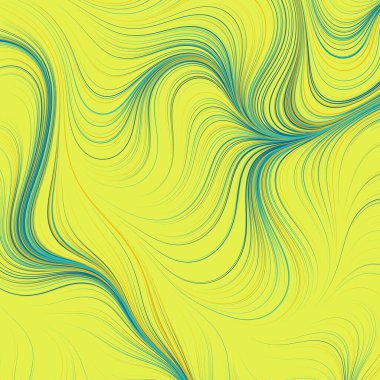 Soyut efekt sıvısı ile karıştırılmış boya arka planı, üretken hesaplama sanatı illüstrasyonu