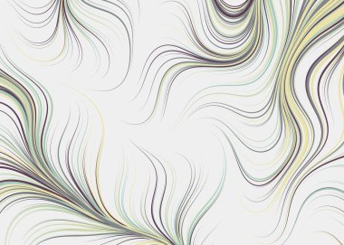 Soyut efekt sıvısı ile karıştırılmış boya arka planı, üretken hesaplama sanatı illüstrasyonu