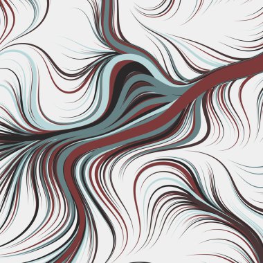 Soyut efekt sıvısı ile karıştırılmış boya arka planı, üretken hesaplama sanatı illüstrasyonu