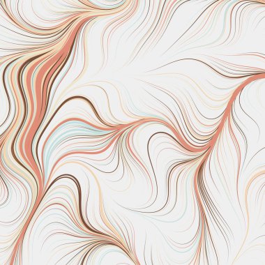 Soyut efekt sıvısı ile karıştırılmış boya arka planı, üretken hesaplama sanatı illüstrasyonu