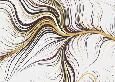 Soyut efekt sıvısı ile karıştırılmış boya arka planı, üretken hesaplama sanatı illüstrasyonu