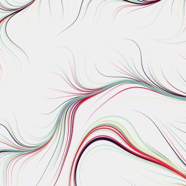 Soyut efekt sıvısı ile karıştırılmış boya arka planı, üretken hesaplama sanatı illüstrasyonu