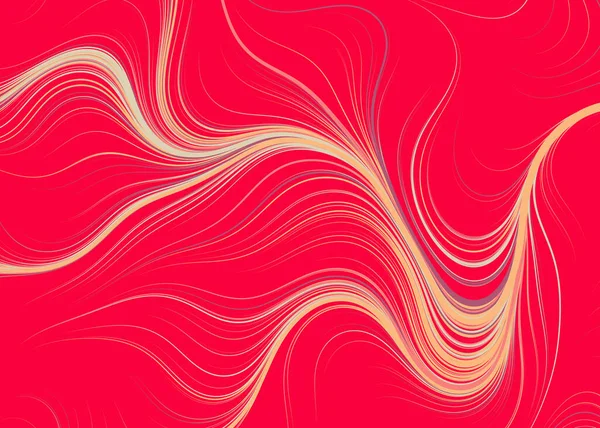 Líquido Efecto Abstracto Con Mezcla Fondo Pintura Ilustración Arte Computacional — Vector de stock