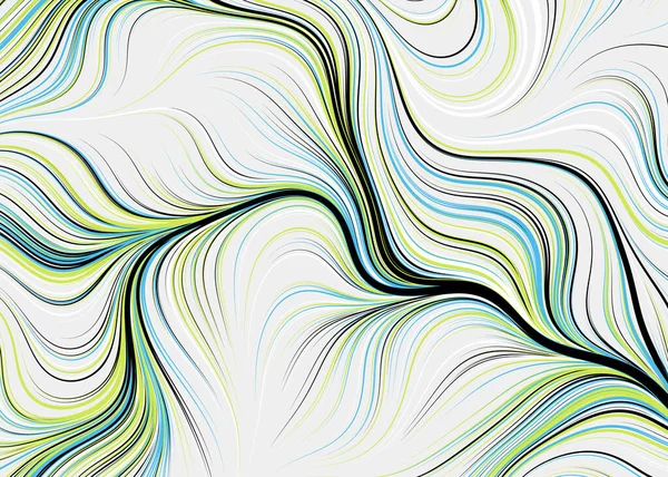 Soyut efekt sıvısı ile karıştırılmış boya arka planı, üretken hesaplama sanatı illüstrasyonu