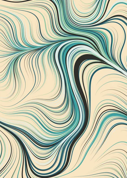 Soyut Perlin Gürültüsü Geometrik Desensel hesaplama sanatı, vektör illüstrasyonu