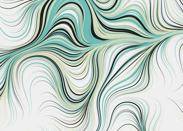 Абстрактный Эффект Жидкости Смешиванием Фона Краски Генеративных Вычислительных Искусства Иллюстрации — стоковый вектор
