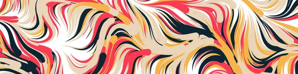 Soyut efekt sıvısı ile karıştırılmış boya arka planı, üretken hesaplama sanatı illüstrasyonu