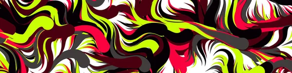 Soyut efekt sıvısı ile karıştırılmış boya arka planı, üretken hesaplama sanatı illüstrasyonu