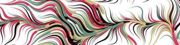 Líquido Efecto Abstracto Con Mezcla Fondo Pintura Ilustración Arte Computacional — Vector de stock