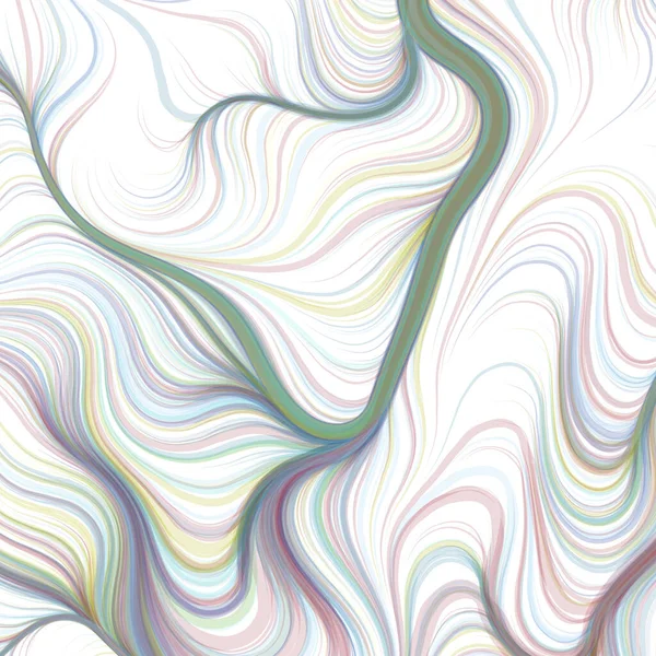 具有混合油漆背景的液体的抽象效果 生成计算艺术说明 — 图库矢量图片