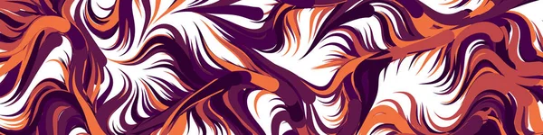 Soyut efekt sıvısı ile karıştırılmış boya arka planı, üretken hesaplama sanatı illüstrasyonu