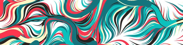 Soyut efekt sıvısı ile karıştırılmış boya arka planı, üretken hesaplama sanatı illüstrasyonu