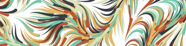 Soyut efekt sıvısı ile karıştırılmış boya arka planı, üretken hesaplama sanatı illüstrasyonu