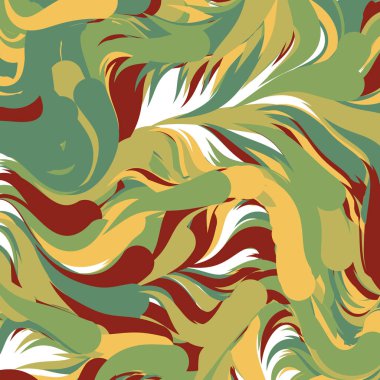 Soyut Perlin Gürültüsü Geometrik Deseni 