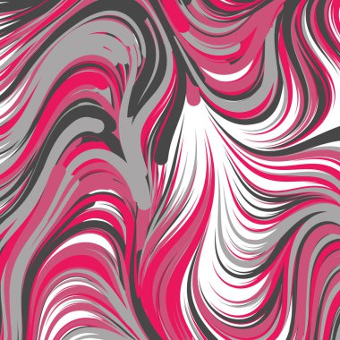 Soyut Perlin Gürültüsü Geometrik Deseni 