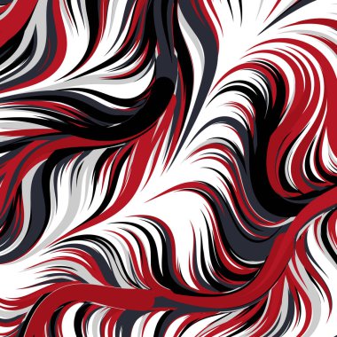 Soyut efekt sıvısı ile karıştırılmış boya arka planı, üretken hesaplama sanatı illüstrasyonu