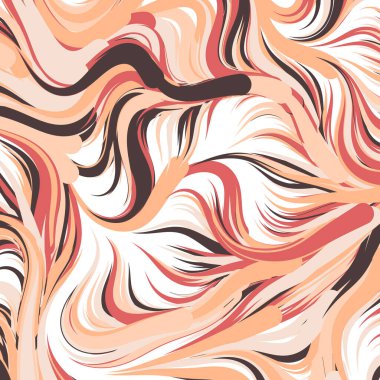 Soyut Perlin Gürültüsü Geometrik Deseni 