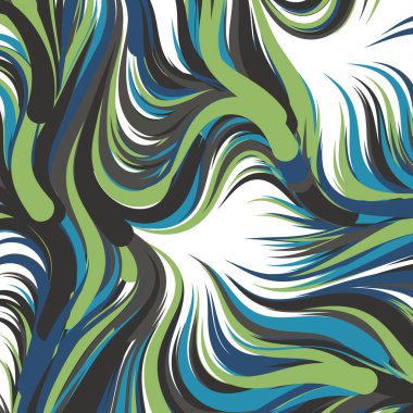 Soyut Perlin Gürültüsü Geometrik Deseni 