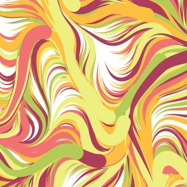 Soyut Perlin Gürültüsü Geometrik Deseni 