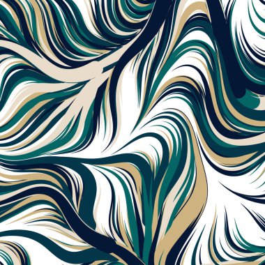 Soyut Perlin Gürültüsü Geometrik Deseni 