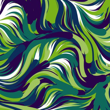 Soyut Perlin Gürültüsü Geometrik Deseni 