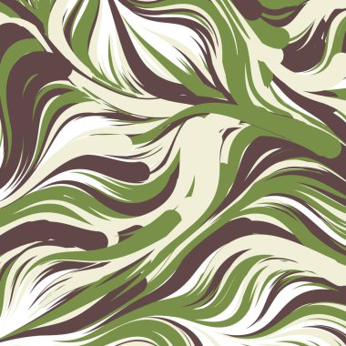 Soyut efekt sıvısı ile karıştırılmış boya arka planı, üretken hesaplama sanatı illüstrasyonu