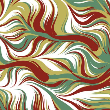 Soyut efekt sıvısı ile karıştırılmış boya arka planı, üretken hesaplama sanatı illüstrasyonu