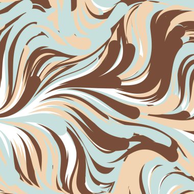 Soyut Perlin Gürültüsü Geometrik Deseni 