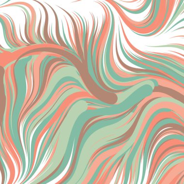 Soyut Perlin Gürültüsü Geometrik Deseni 