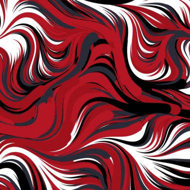 Soyut Perlin Gürültüsü Geometrik Deseni 