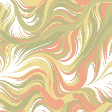 Soyut efekt sıvısı ile karıştırılmış boya arka planı, üretken hesaplama sanatı illüstrasyonu