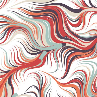 Soyut Perlin Gürültüsü Geometrik Deseni 