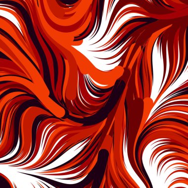 Soyut efekt sıvısı ile karıştırılmış boya arka planı, üretken hesaplama sanatı illüstrasyonu