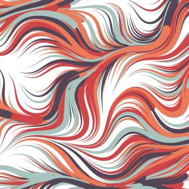 Soyut Perlin Gürültüsü Geometrik Deseni 