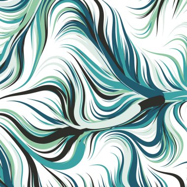 Soyut Perlin Gürültüsü Geometrik Deseni 