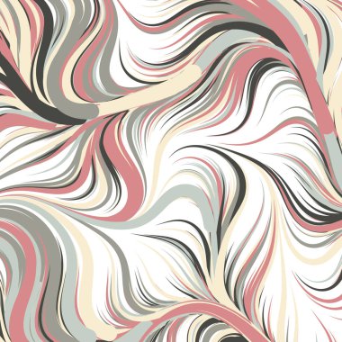 Soyut Perlin Gürültüsü Geometrik Deseni 