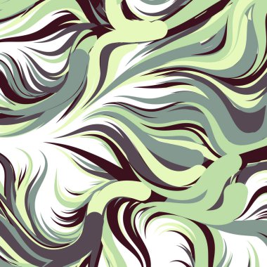 Soyut efekt sıvısı ile karıştırılmış boya arka planı, üretken hesaplama sanatı illüstrasyonu