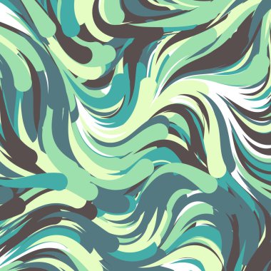 Soyut Perlin Gürültüsü Geometrik Deseni 