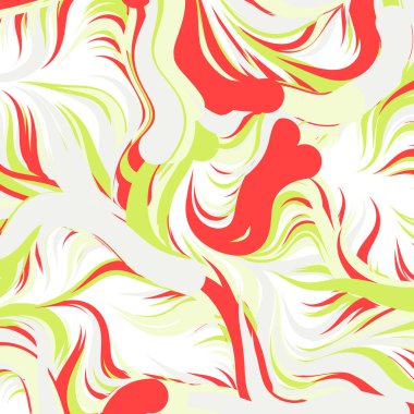 Soyut efekt sıvısı ile karıştırılmış boya arka planı, üretken hesaplama sanatı illüstrasyonu