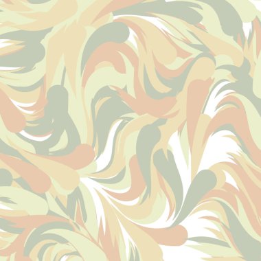 Soyut efekt sıvısı ile karıştırılmış boya arka planı, üretken hesaplama sanatı illüstrasyonu