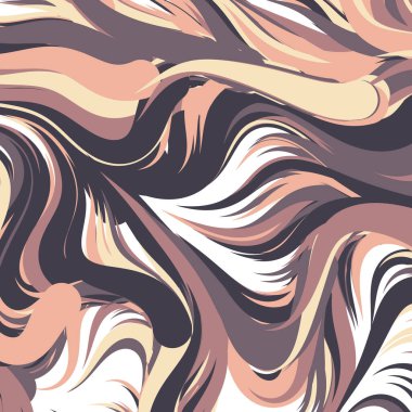 Soyut efekt sıvısı ile karıştırılmış boya arka planı, üretken hesaplama sanatı illüstrasyonu