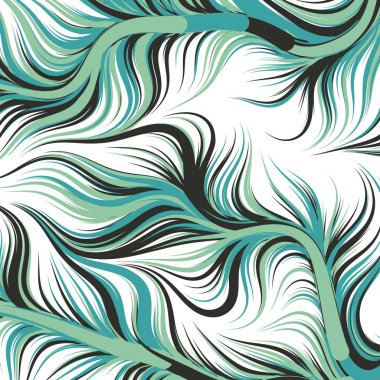 Soyut efekt sıvısı ile karıştırılmış boya arka planı, üretken hesaplama sanatı illüstrasyonu