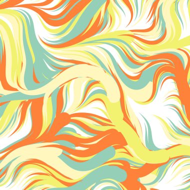 Soyut Perlin Gürültüsü Geometrik Deseni 