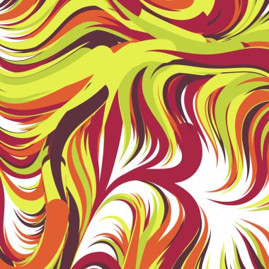 Soyut Perlin Gürültüsü Geometrik Deseni 