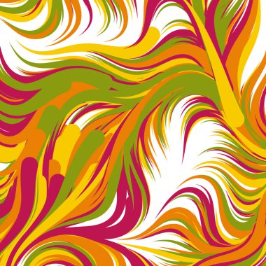 Soyut Perlin Gürültüsü Geometrik Deseni 