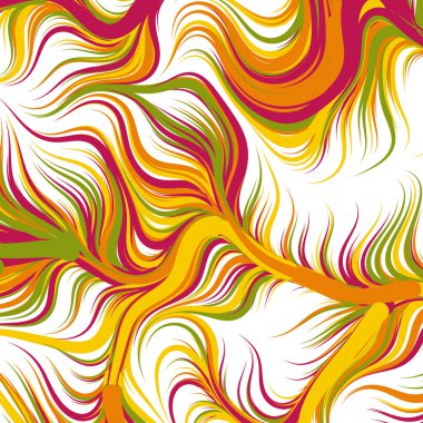 Soyut efekt sıvısı ile karıştırılmış boya arka planı, üretken hesaplama sanatı illüstrasyonu