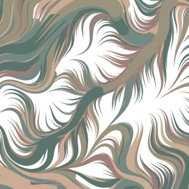 Soyut efekt sıvısı ile karıştırılmış boya arka planı, üretken hesaplama sanatı illüstrasyonu