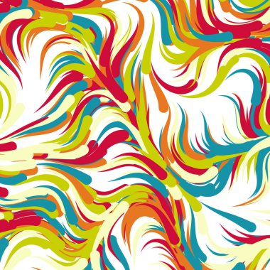 Soyut efekt sıvısı ile karıştırılmış boya arka planı, üretken hesaplama sanatı illüstrasyonu