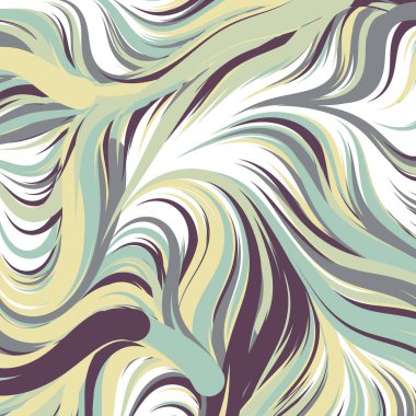 Soyut efekt sıvısı ile karıştırılmış boya arka planı, üretken hesaplama sanatı illüstrasyonu