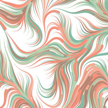 Soyut efekt sıvısı ile karıştırılmış boya arka planı, üretken hesaplama sanatı illüstrasyonu